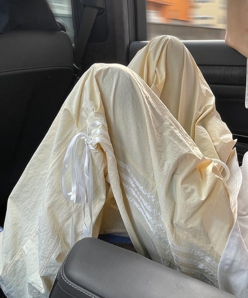 Per sist ence（パーシエンス）の「サイドリボンパステルナイロンパンツ（その他パンツ・レディース・イエロー/ピンク/ブルー・LARGE/MEDIUM）」の15枚目の写真