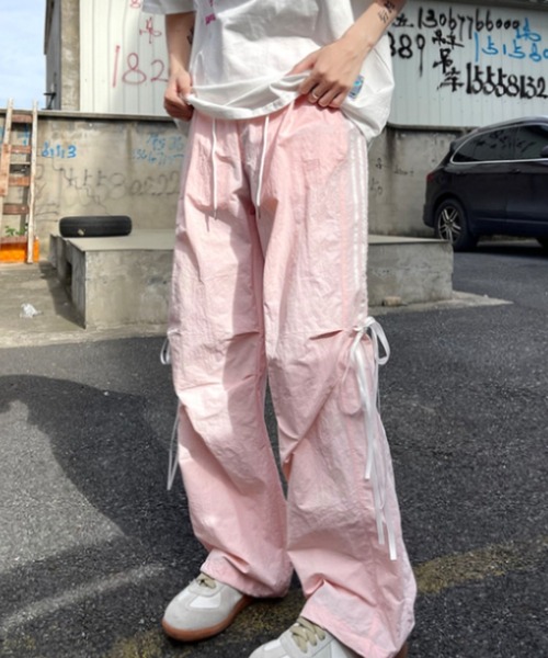 Per sist ence（パーシエンス）の「サイドリボンパステルナイロンパンツ（その他パンツ・レディース・イエロー/ピンク/ブルー・LARGE/MEDIUM）」の20枚目の写真