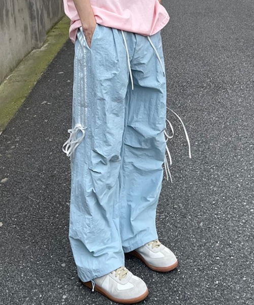 Per sist ence（パーシエンス）の「サイドリボンパステルナイロンパンツ（その他パンツ・レディース・イエロー/ピンク/ブルー・LARGE/MEDIUM）」の6枚目の写真