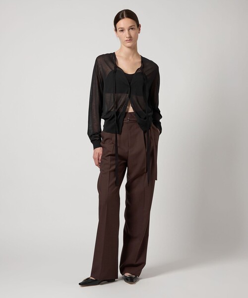 AEWEN MATOPHリボンテープ 2WAY カーディガン AEWEN MATOPH（イウエン マトフ）の「＜AEWEN MATOPH＞リボンテープ