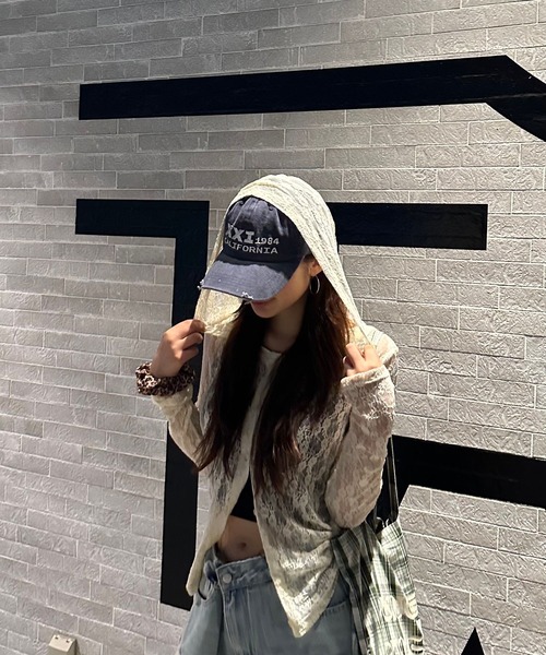 FOREVER 21(フォーエバー トゥエンティーワン)の「【2025SS】ヴィンテージ加工キャップ(キャップ・レディース・ネイビー/レッド/ブラック・FREE)」の11枚目の写真