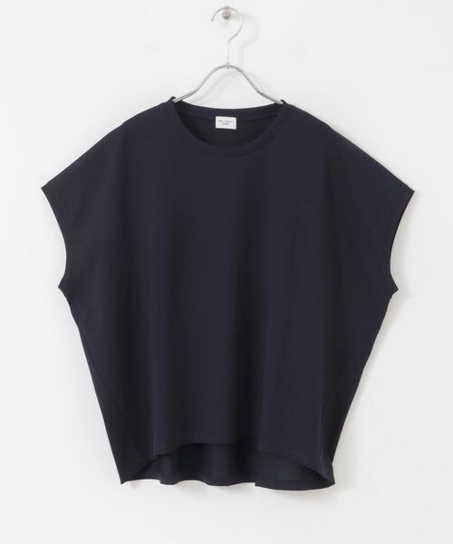 URBAN RESEARCH DOORS(アーバンリサーチドアーズ)の「『UR TECH』汗染み防止ドルマンTシャツ(Tシャツ/カットソー・レディース・チャコールグレー/オフホワイト/ライトグレー/ブラウン/ネイビー・MEDIUM)」の18枚目の写真