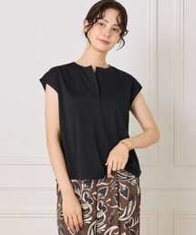 【UVカット】スキッパーデザイントップス