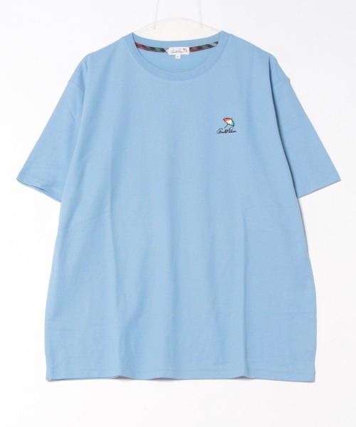 Arnold Palmer（アーノルドパーマー）の「シェア カノコ ワンポイント刺繍 Tシャツ（Tシャツ/カットソー・レディース・ミント/ピンク/スカイブルー/ネイビー・XS/M/L/S/LL）」の8枚目の写真