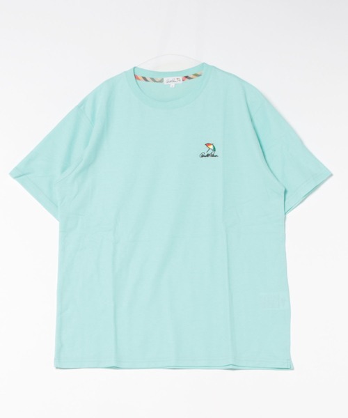 Arnold Palmer（アーノルドパーマー）の「シェア カノコ ワンポイント刺繍 Tシャツ（Tシャツ/カットソー・レディース・ミント/ピンク/スカイブルー/ネイビー・XS/M/L/S/LL）」の7枚目の写真