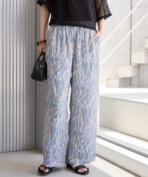 AMERICAN HOLIC | ボーホー柄プリントワイドパンツ(その他パンツ)