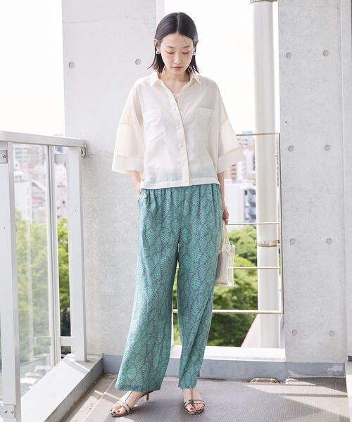 AMERICAN HOLIC（アメリカンホリック）の「ボーホー柄プリントワイドパンツ（その他パンツ・レディース・ブルー/レッド/ブラック/グリーン・L/M）」の18枚目の写真
