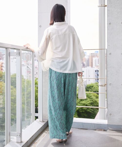 AMERICAN HOLIC（アメリカンホリック）の「ボーホー柄プリントワイドパンツ（その他パンツ・レディース・ブルー/レッド/ブラック/グリーン・L/M）」の20枚目の写真