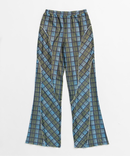 Panel Plaid Pants/パネルチェックパンツ【MAISON SPECIAL