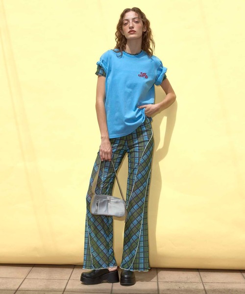 Panel Plaid Pants/パネルチェックパンツ【MAISON SPECIAL