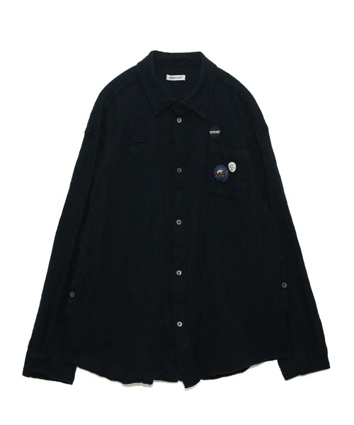 UNDERCOVER ブラック カットアウト ブラウス UNDERCOVER ブラック カットアウト ブラウス