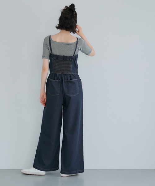 coca（coca）（コカ）の「ベアデニムサロペット（サロペット/オーバーオール・レディース・インディゴブルー/ブルー・S/L/M）」の14枚目の写真