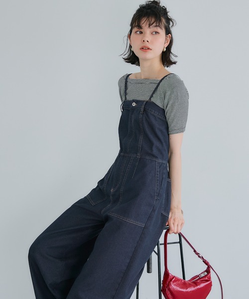 【JAPANデニム】ベアサロペット デニムベアサロペット | N. Natural Beauty Basic*（エヌ