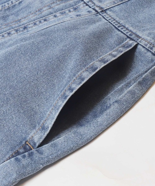 coca（coca）（コカ）の「ベアデニムサロペット（サロペット/オーバーオール・レディース・インディゴブルー/ブルー・S/L/M）」の20枚目の写真