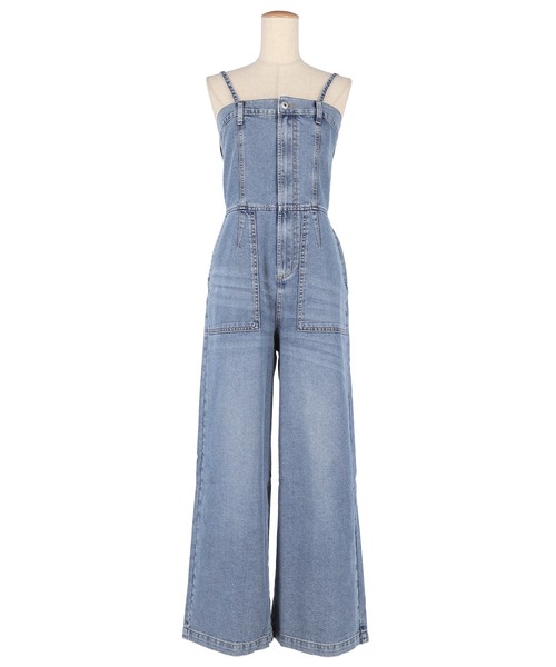 coco＊即購入大歓迎GALLARDAGALANTE デニムサロペッ未使用 coco＊即購入大歓迎様専用GALLARDAGALANTE デニムサロペッ未使用
