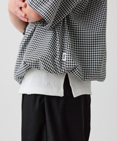WETTEMPT(ウィテンプト)の「GINGHAM CHECK PULLOVER SHIRT / ギンガムチェックプルオーバーシャツ(シャツ/ブラウス・メンズ・ブラック/ブラウン/グリーン・SMALL/MEDIUM/LARGE)」の18枚目の写真