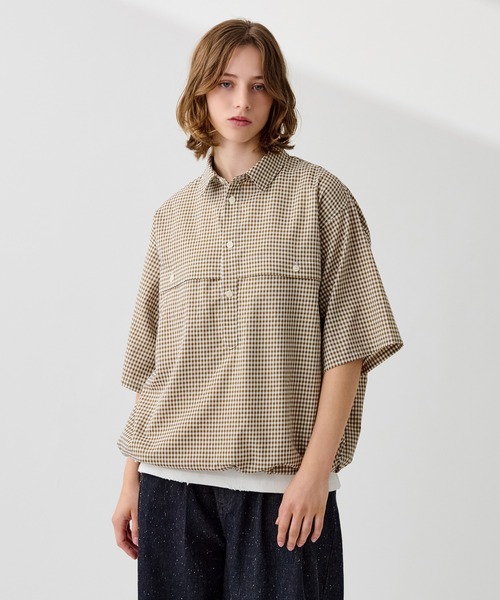 OUAT GINGHAM OUR SHIRTS ギンガムチェック シャツ OUAT GINGHAM OUR SHIRTS ギンガムチェック シャツ - メルカリ