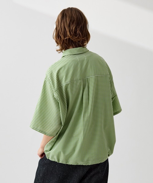 セール】GINGHAM CHECK PULLOVER SHIRT / ギンガムチェックプル