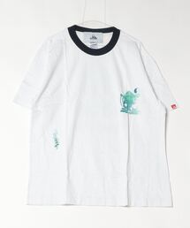 JUNGLES/ジャングルス CASSETTE REAPER プリントTシャツ リンガー バックプリント