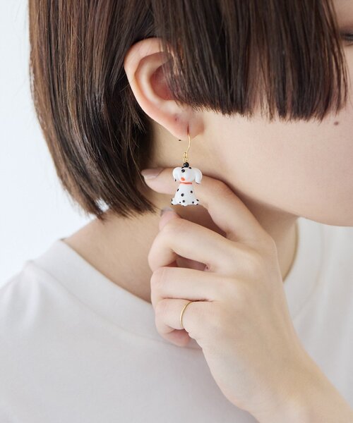 puppy様♡専用ページ〔ピアス〕 WEB＆一部店舗限定》ダルメシアンピアス（ピアス（両耳用