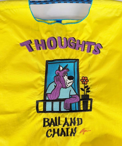 Ball&Chain]shopping bag-Ryu Ambe THOUGHTS(M)（エコバッグ