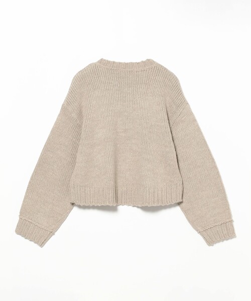 B:MING by BEAMS（ビーミングバイビームス）の「エドワード ショート プルオーバー（ニット/セーター・レディース・ネイビー/ライトグレー/レッド/ブラウン系その他・ONE SIZE）」の21枚目の写真