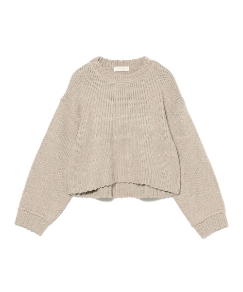 B:MING by BEAMS（ビーミングバイビームス）の「エドワード ショート プルオーバー（ニット/セーター・レディース・ネイビー/ライトグレー/レッド/ブラウン系その他・ONE SIZE）」の12枚目の写真