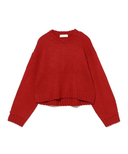 B:MING by BEAMS（ビーミングバイビームス）の「エドワード ショート プルオーバー（ニット/セーター・レディース・ネイビー/ライトグレー/レッド/ブラウン系その他・ONE SIZE）」の15枚目の写真