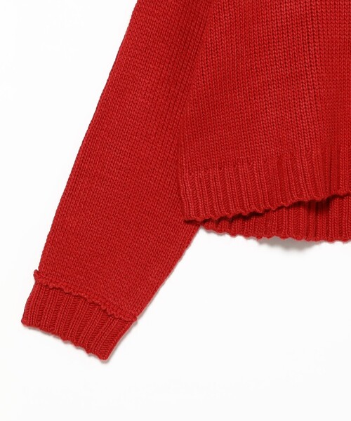 B:MING by BEAMS（ビーミングバイビームス）の「エドワード ショート プルオーバー（ニット/セーター・レディース・ネイビー/ライトグレー/レッド/ブラウン系その他・ONE SIZE）」の17枚目の写真