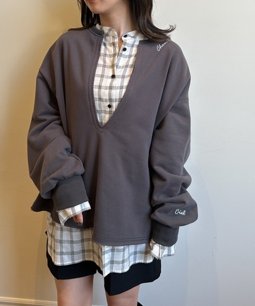 RANAN(ラナン)の「2wayボウタイチェックシャツ(シャツ/ブラウス・レディース・ブラック/ホワイト・M/L/LL)」の22枚目の写真