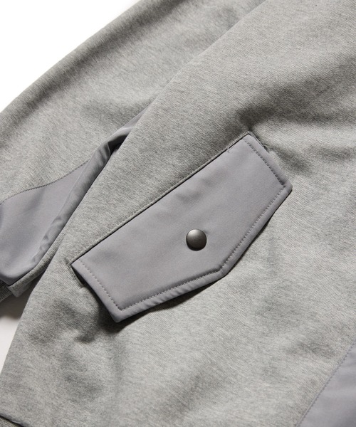 VIRGOwearworks(ヴァルゴウェアワークス)の「URBAN SHADOW ZIP HOODIE(パーカー・メンズ・グレー/ブラック・2/3/4)」の11枚目の写真