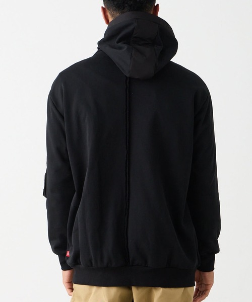 VIRGOwearworks(ヴァルゴウェアワークス)の「URBAN SHADOW ZIP HOODIE(パーカー・メンズ・グレー/ブラック・2/3/4)」の8枚目の写真