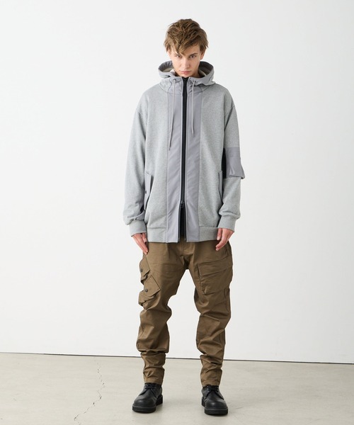 VIRGOwearworks(ヴァルゴウェアワークス)の「URBAN SHADOW ZIP HOODIE(パーカー・メンズ・グレー/ブラック・2/3/4)」の19枚目の写真
