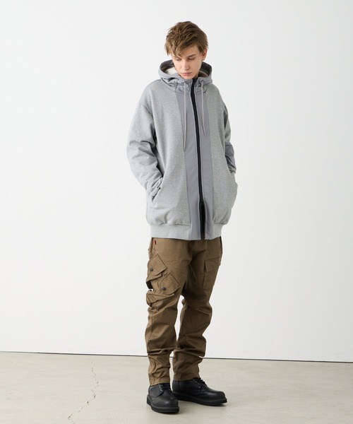 VIRGOwearworks(ヴァルゴウェアワークス)の「URBAN SHADOW ZIP HOODIE(パーカー・メンズ・グレー/ブラック・2/3/4)」の20枚目の写真