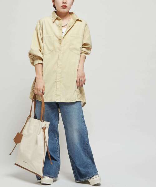 CANVAS GATHERED TOTE BAG（トートバッグ）｜CONVERSE TOKYO