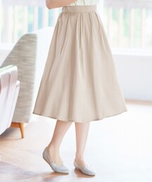 パニエ付きフレアスカート