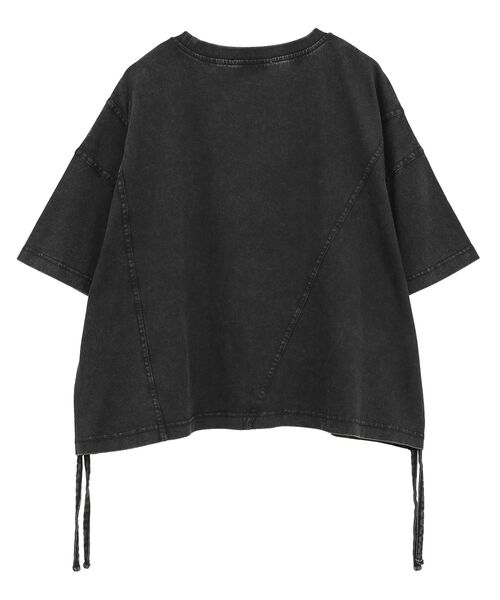 AMERICAN HOLIC(アメリカンホリック)の「ドロストピグメントショートTシャツ(Tシャツ/カットソー・レディース・ブルー/チャコールグレー・M/L)」の19枚目の写真
