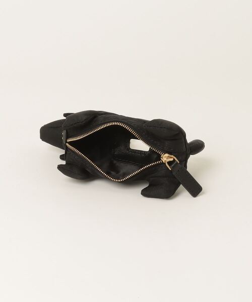 ANYA HINDMARCH AH Logo Nylon with Calf 194730 バッグチャーム セール】ANYA HINDMARCH Charm Dog Poo Bag in AH Logo Nylon