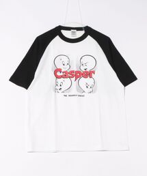 【 CASPER 】 キャスパー アメリカンレトロTシャツ 25S6
