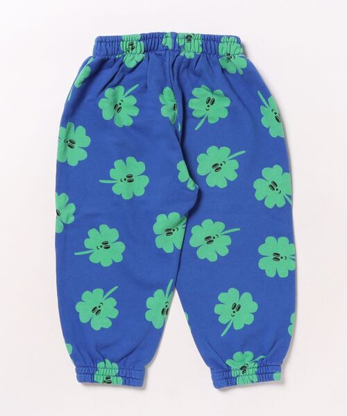 BOBO CHOSES(ボボショーズ)の「Lucky Clover all over jogging pants(スウェットパンツ・キッズ・バイオレット・24MONTH/12MONTH/18MONTH/3MONTH/9MONTH)」の5枚目の写真