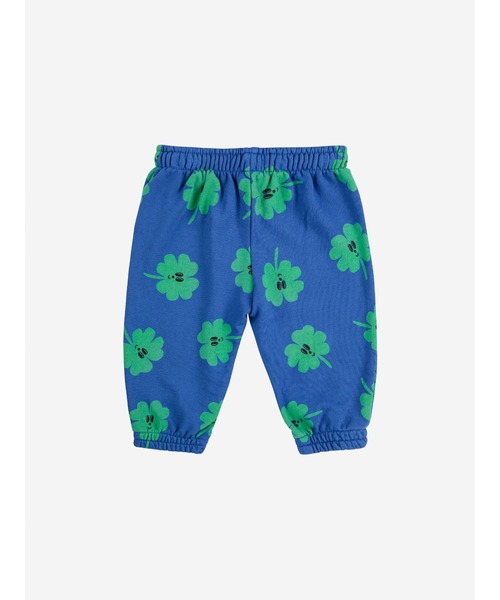 BOBO CHOSES(ボボショーズ)の「Lucky Clover all over jogging pants(スウェットパンツ・キッズ・バイオレット・24MONTH/12MONTH/18MONTH/3MONTH/9MONTH)」の2枚目の写真