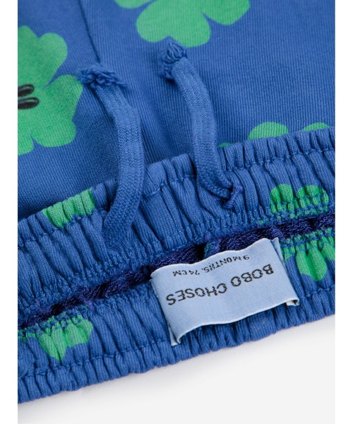 BOBO CHOSES(ボボショーズ)の「Lucky Clover all over jogging pants(スウェットパンツ・キッズ・バイオレット・24MONTH/12MONTH/18MONTH/3MONTH/9MONTH)」の3枚目の写真