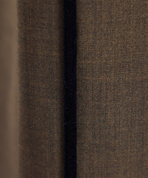 SALON adam et rope'（サロン アダム エ ロペ）の「GREENWOOLサイドベロアラインパンツ［ストレッチ・接触冷感・防シワ］（その他パンツ・レディース・グレー/ブラック/ブラウン・S/M）」の20枚目の写真