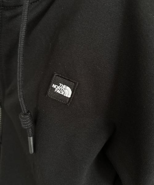 THE NORTH FACE（ザノースフェイス）の「国内未発売  THE NORTH FACE(ザ・ノースフェイス)/ESSENTIAL HOOD ZIP UP/ワンポイント ロゴ ジップパーカー フーディ タックデザイン（パーカー・レディース・ブラウン/グレー/ブラック・L/XXL/M/XL）」の4枚目の写真