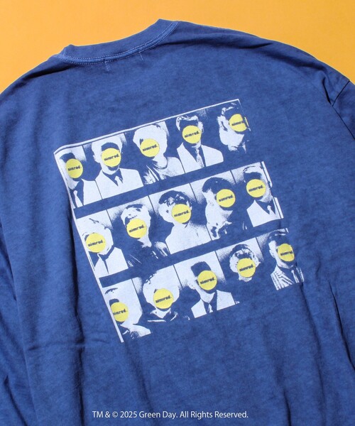 GOOD ROCK SPEED(グッドロックスピード)の「【GOOD ROCK SPEED】GRENN DAY/グリーンデイ ピグメントロンT(Tシャツ/カットソー・メンズ・ネイビー・FREE)」の8枚目の写真