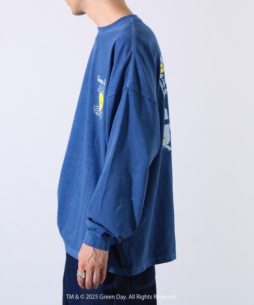GOOD ROCK SPEED(グッドロックスピード)の「【GOOD ROCK SPEED】GRENN DAY/グリーンデイ ピグメントロンT(Tシャツ/カットソー・メンズ・ネイビー・FREE)」の18枚目の写真