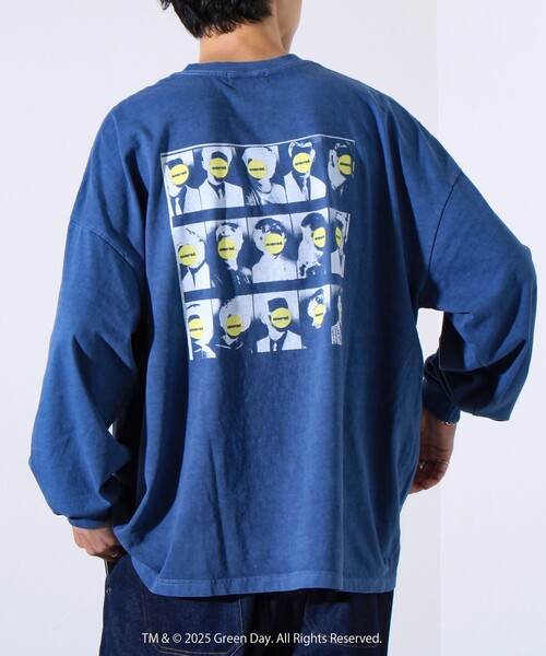GOOD ROCK SPEED(グッドロックスピード)の「【GOOD ROCK SPEED】GRENN DAY/グリーンデイ ピグメントロンT(Tシャツ/カットソー・メンズ・ネイビー・FREE)」の16枚目の写真