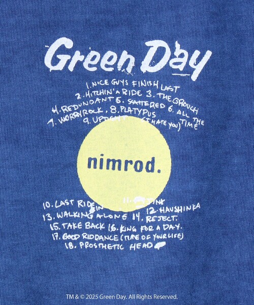 GOOD ROCK SPEED(グッドロックスピード)の「【GOOD ROCK SPEED】GRENN DAY/グリーンデイ ピグメントロンT(Tシャツ/カットソー・メンズ・ネイビー・FREE)」の12枚目の写真