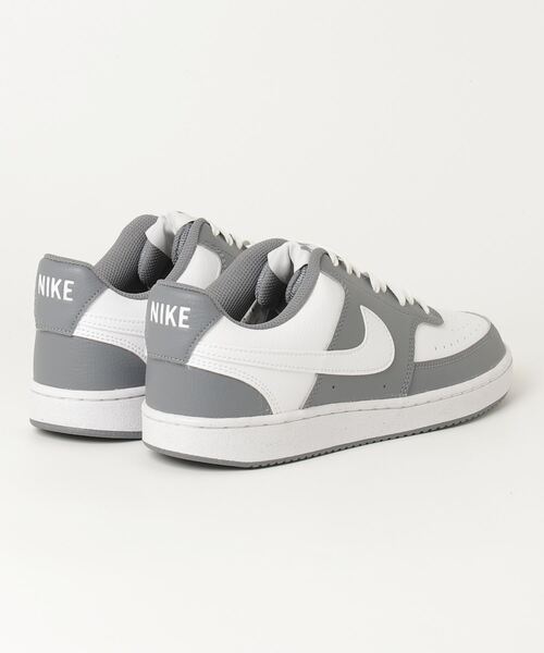 NIKE(ナイキ)の「ナイキ NIKE ナイキ コート ビジョン LO(スニーカー・メンズ・グレー×ホワイト・28.0cm/27.5cm/27.0cm/26.5cm/26.0cm/25.5cm/25.0cm)」の2枚目の写真