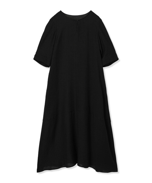 A/C DESIGN BY ALPHA CUBIC（エーシーデザインバイアルファキュービック）の「スキッパーワンピース【接触冷感】（ワンピース・レディース・ブラック/グリーン・9号/11号/13号）」の20枚目の写真